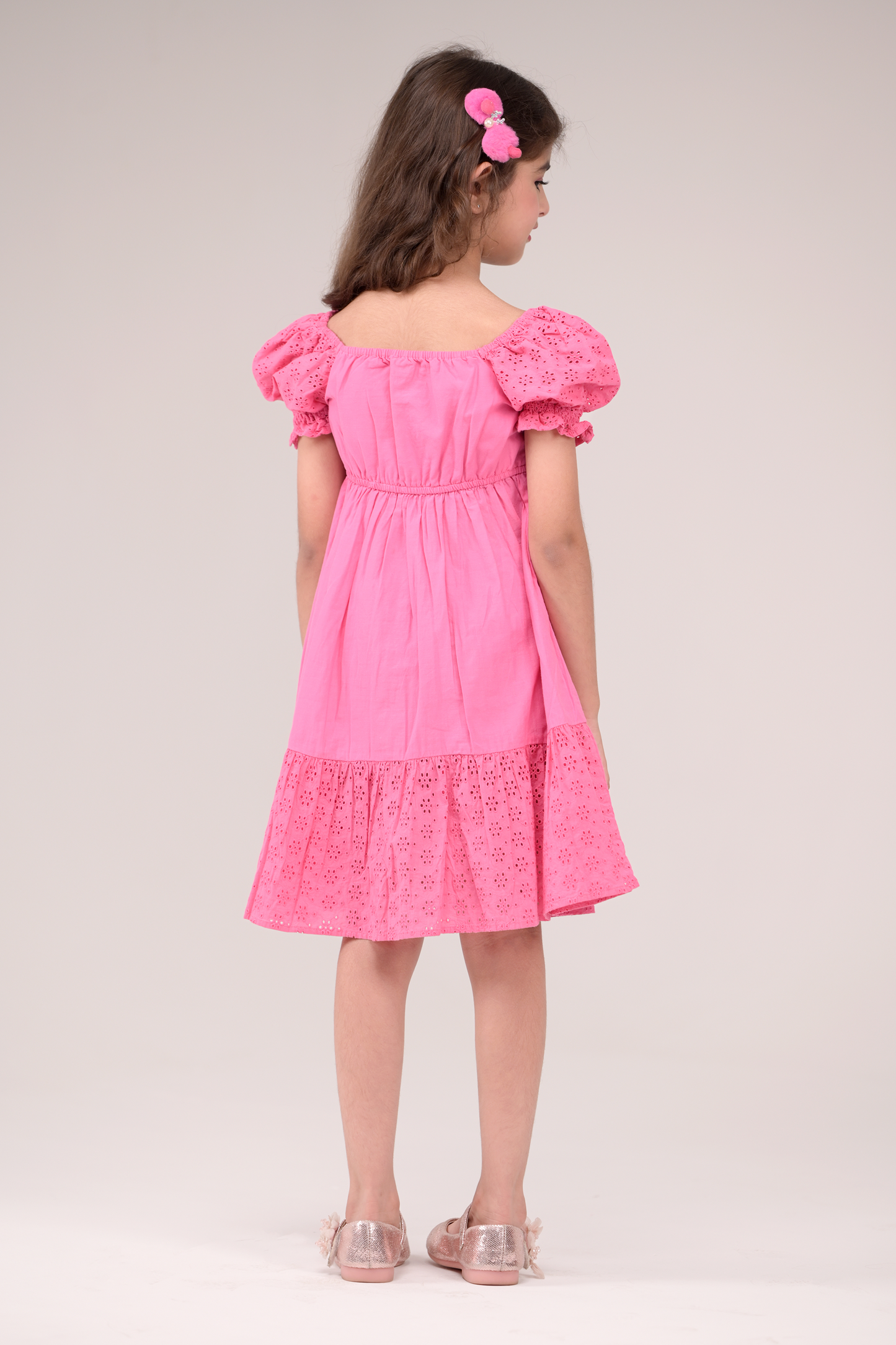 Schiffli embroidery Dress