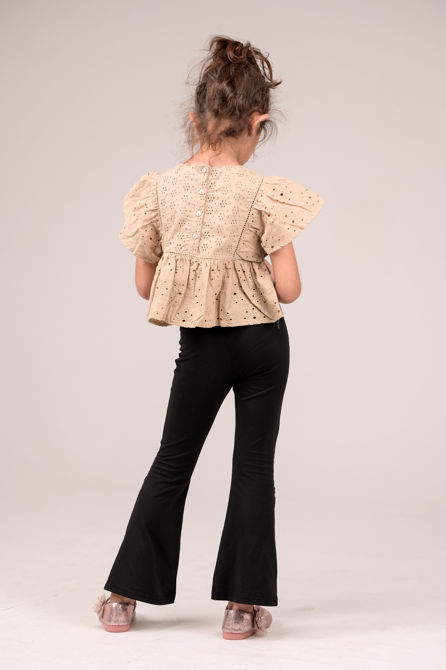 Top with delicate schiffli