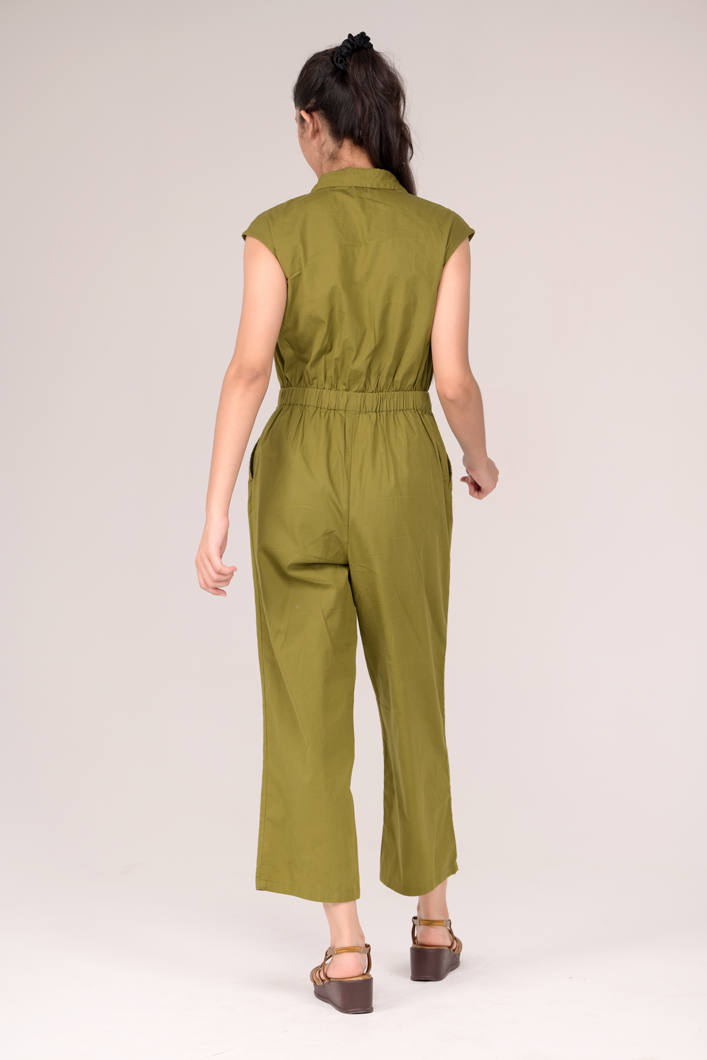 Collared Jumpsuit