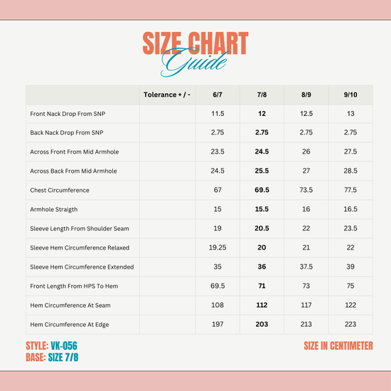 Size Chart image