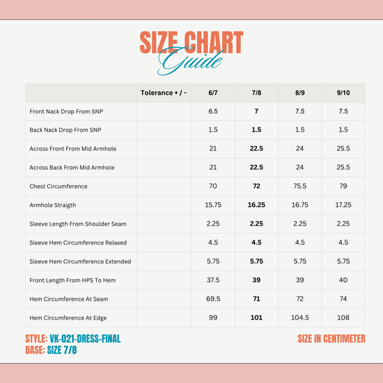 Size Chart image