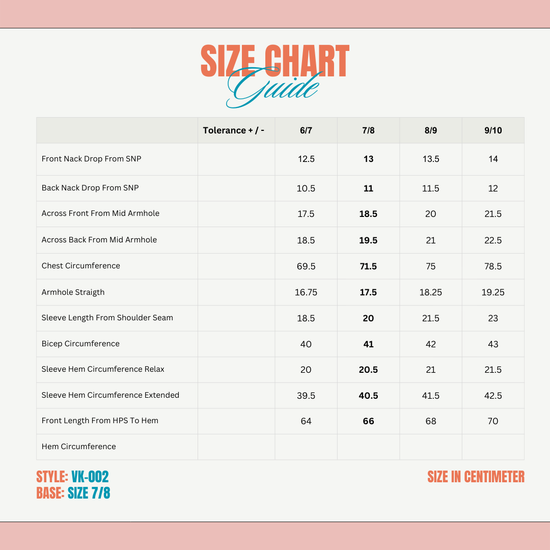 Size Chart image
