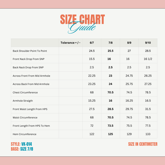 Size Chart image