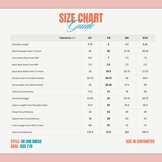Size Chart image