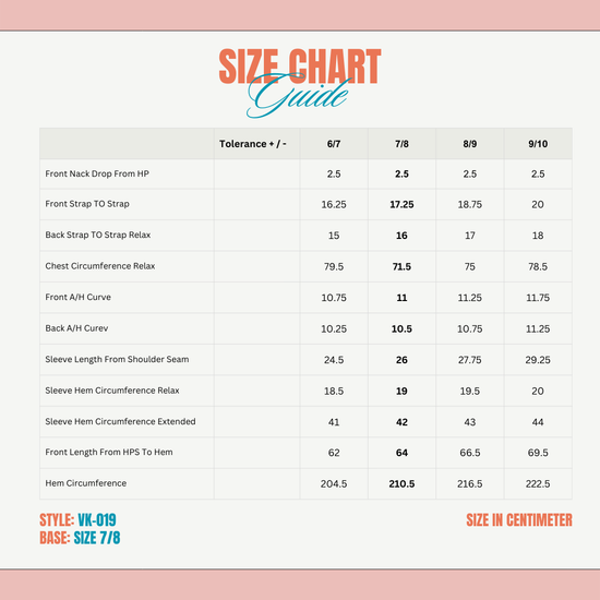 Size Chart image