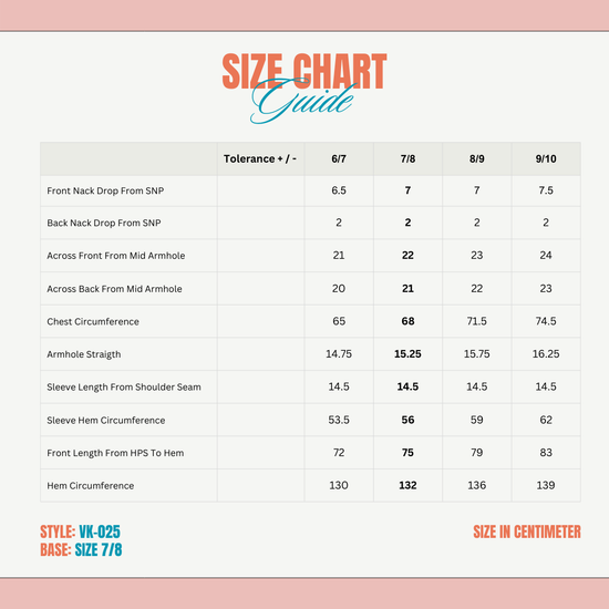 Size Chart image