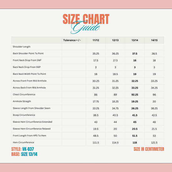 Size Chart image