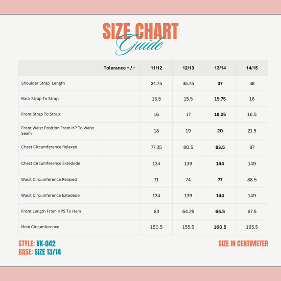 Size Chart image