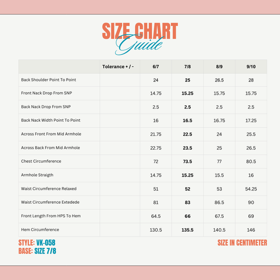 Size Chart image