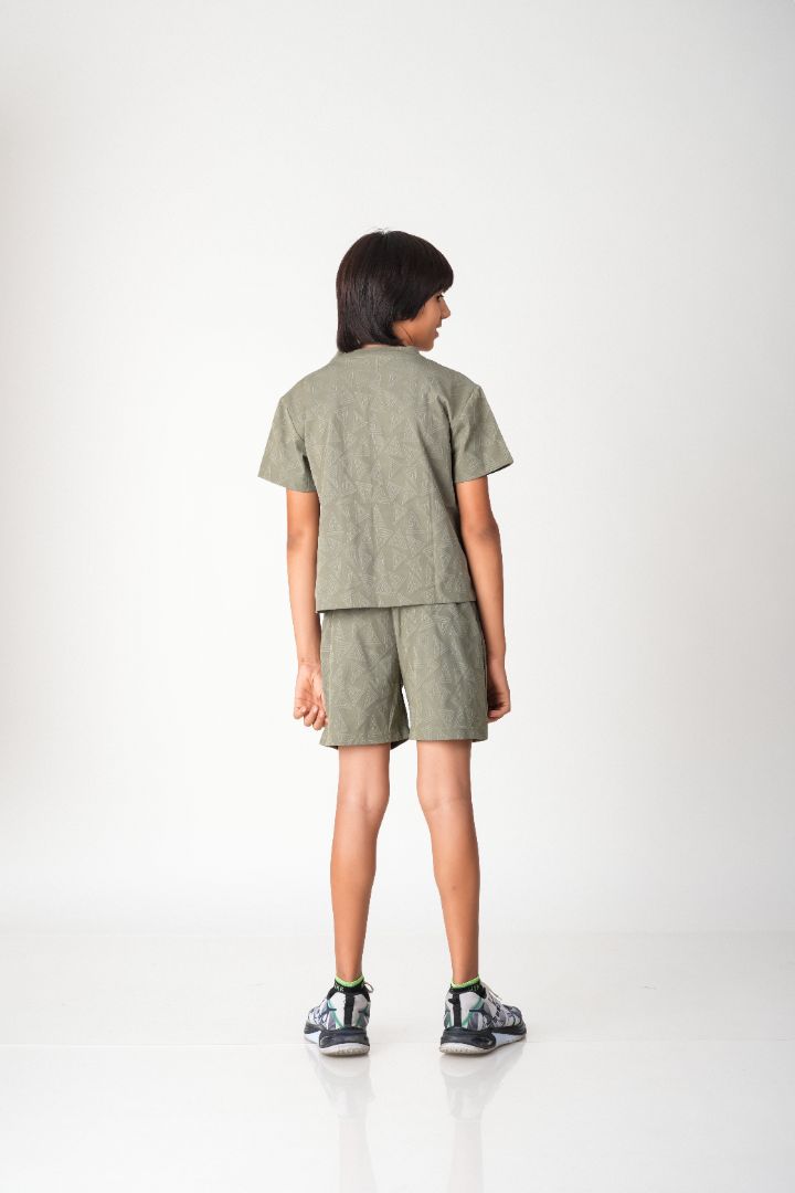 Stylish Jacquard Co-ord Set for Everyday Wear