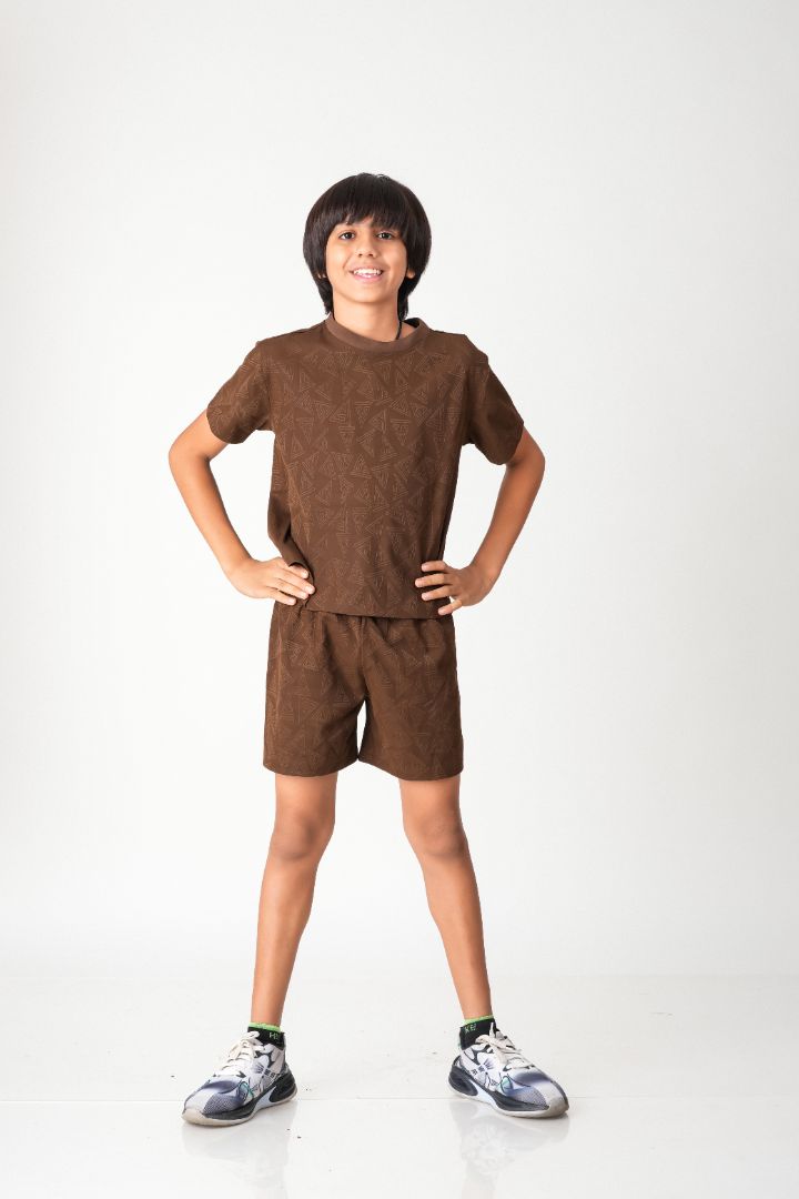 Stylish Jacquard Co-ord Set for Everyday Wear