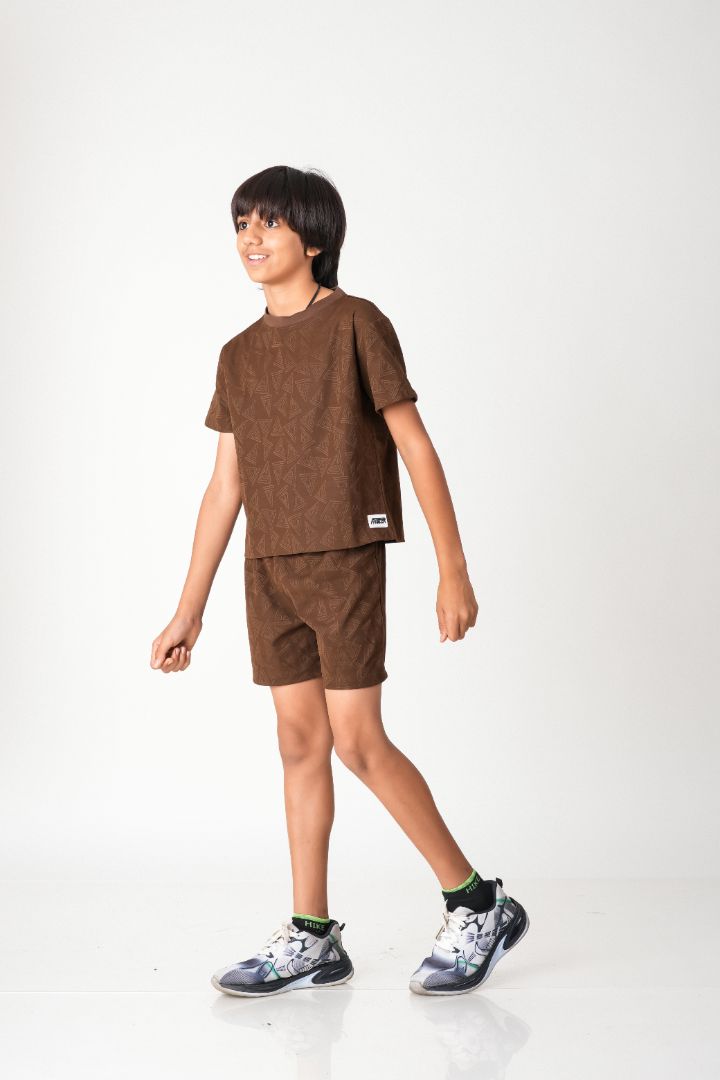 Stylish Jacquard Co-ord Set for Everyday Wear