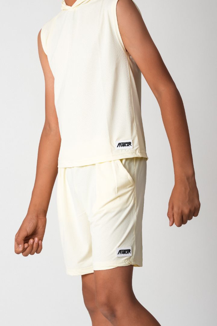 Boys Sleeveless Hooded Active Co-ord Set