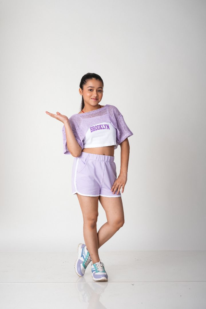 Girls' Brooklyn 3-Piece Athleisure Co-ord Set