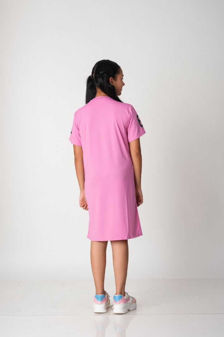 ATHLZR Premium Girls Graphic T-Shirt Dress