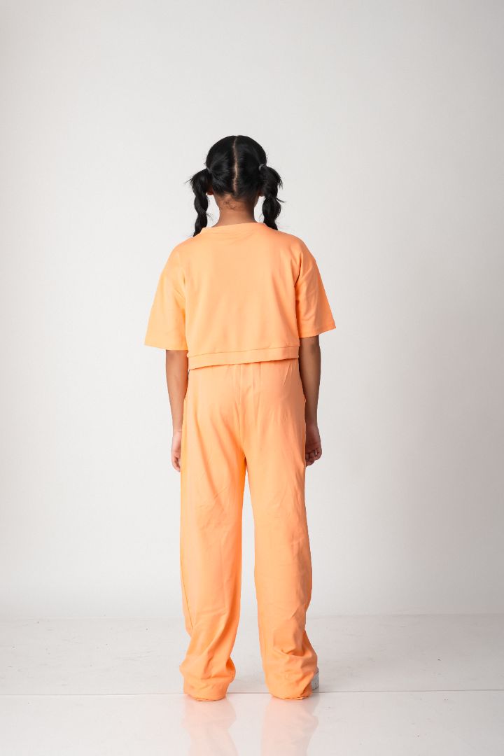 ATHLZR Premium Knit Utility Co-Ord Set – Peach