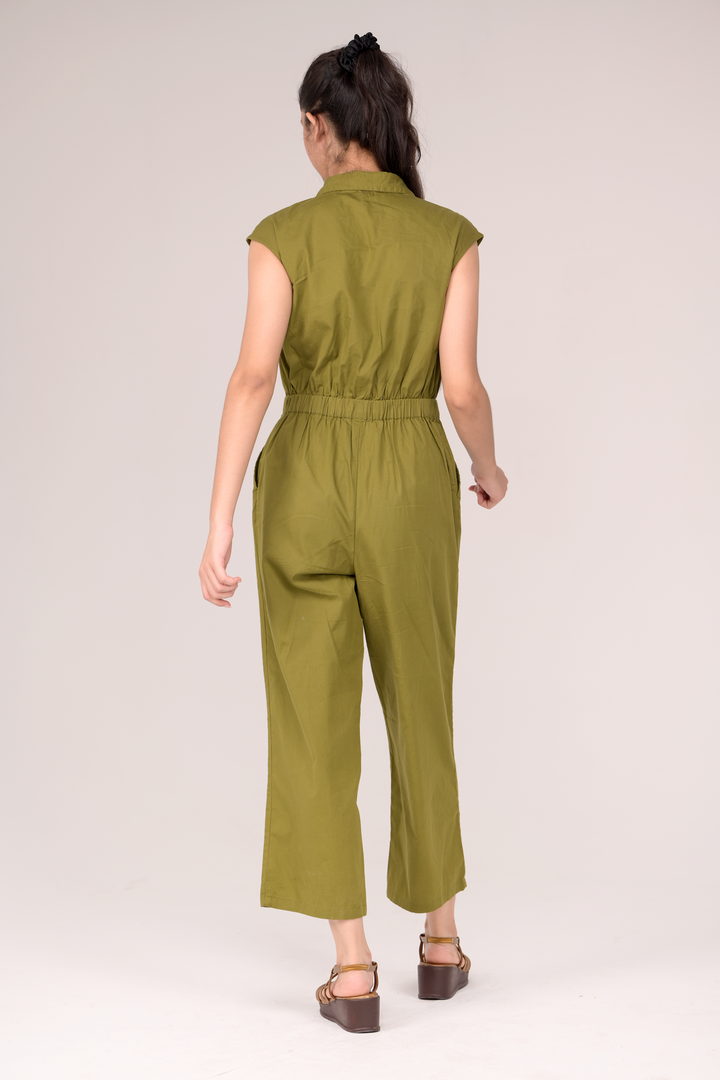 Collared Jumpsuit